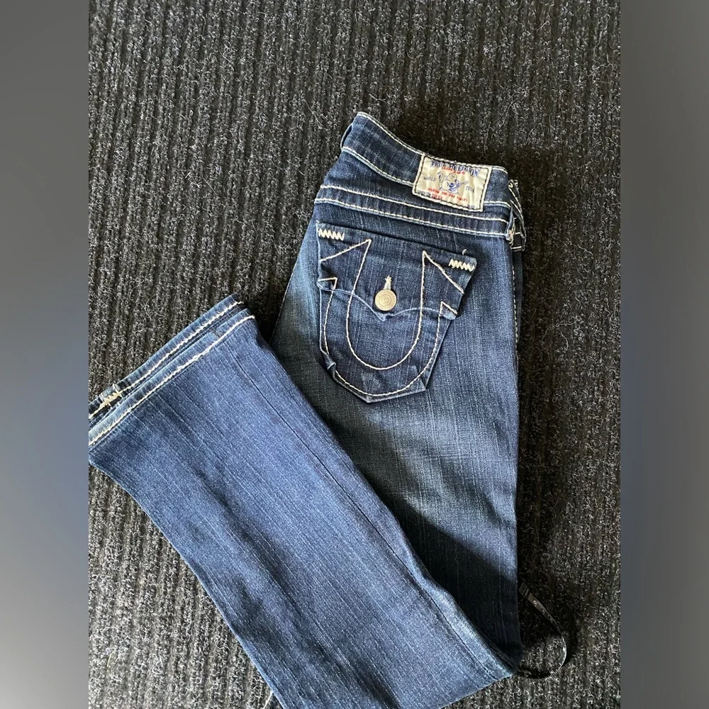 True Religion Designer jeans BECKY Big T -size 26 - Picture 2 of 13